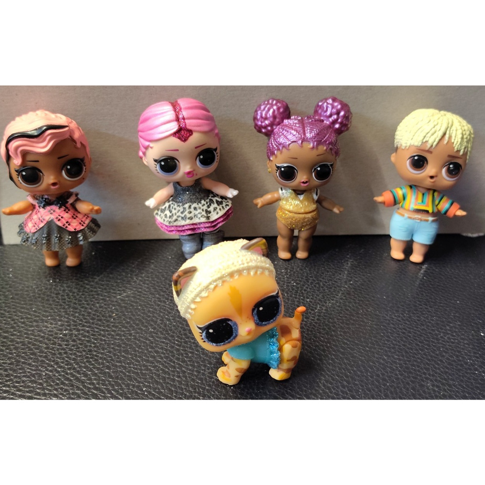 LOL surprise 5 pc assorted dolls, LOL dolls small dolls (TY007)